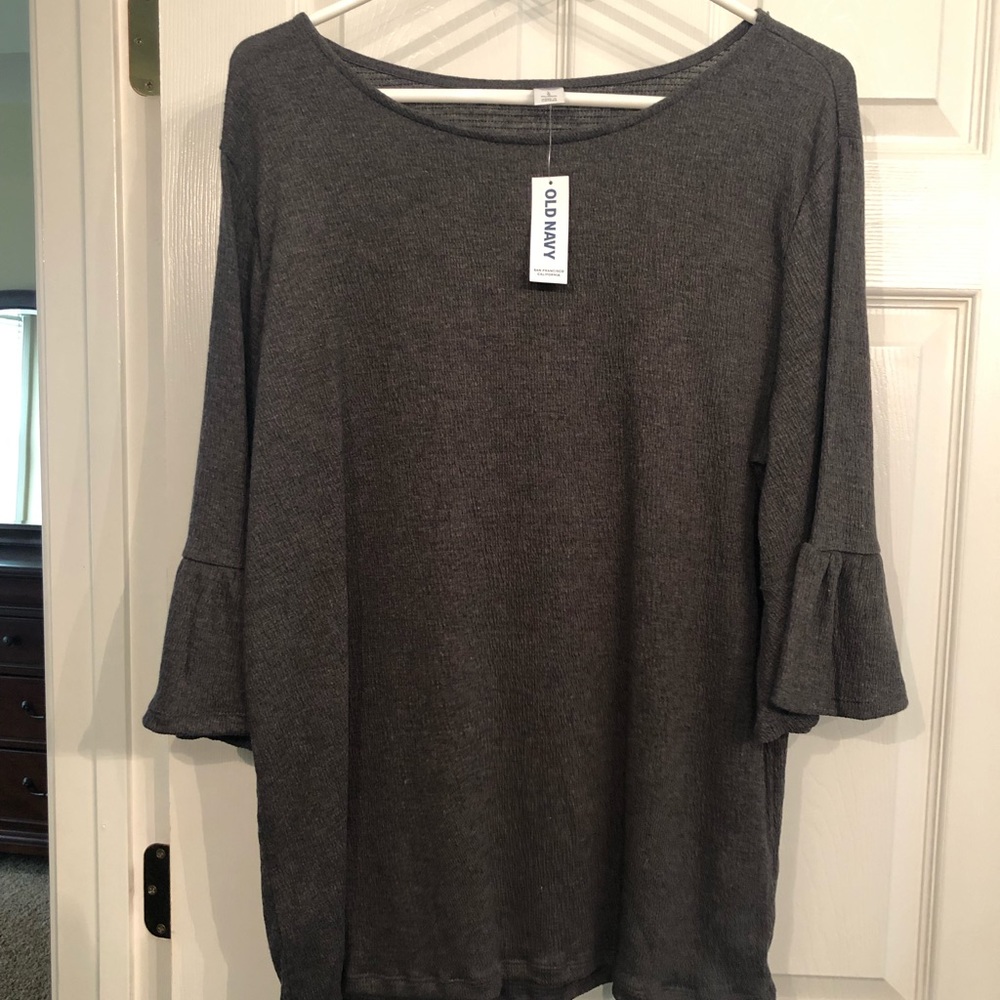 Peplum sleeved Top